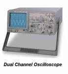 GOS-320/GOS-340/GOS-350 : Dual Channel Analog Oscilloscope